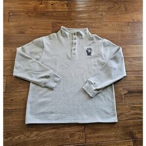 League Villanova University Snap Up Fleece Men's Size XL Wildcats EUC